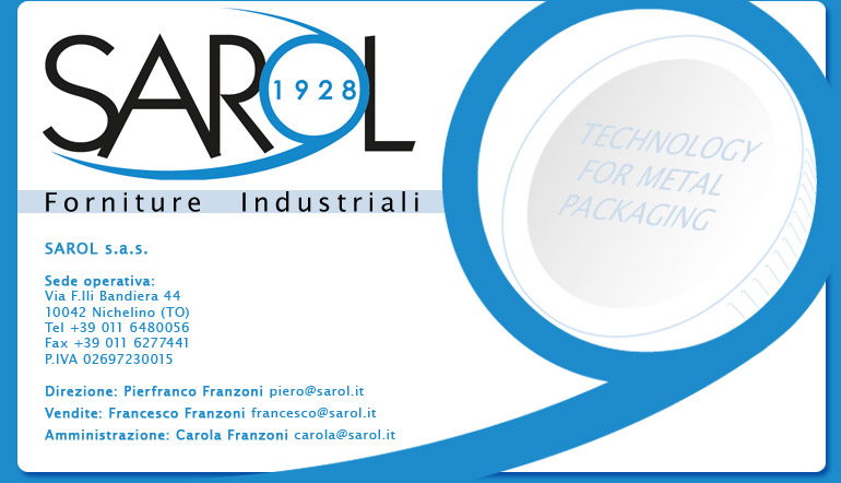 Sarol Closures forniture industriali